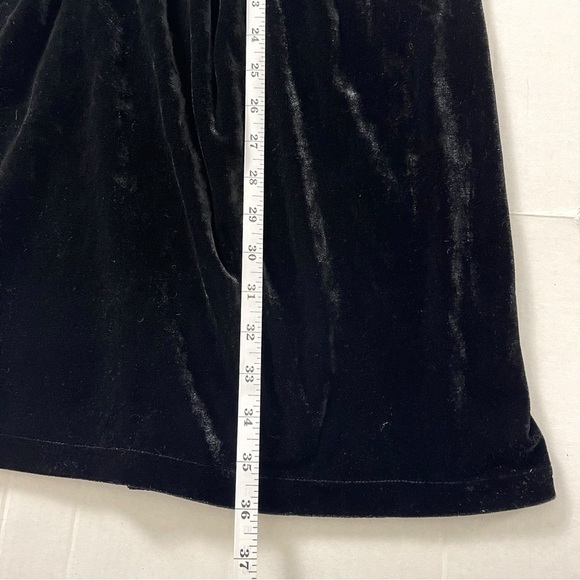 JUST LOVE Women’s Velvet Off Shoulder Black Dress - Small - Picture 7 of 8